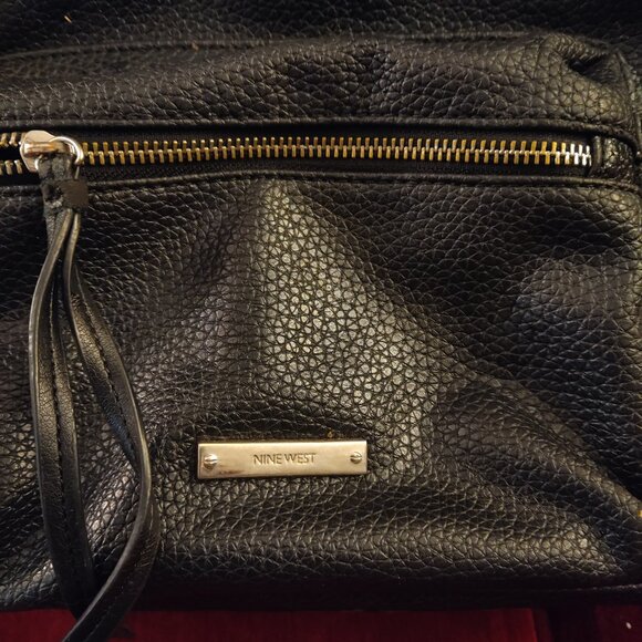 NINE WEST Leather Backpack - Picture 3 of 9